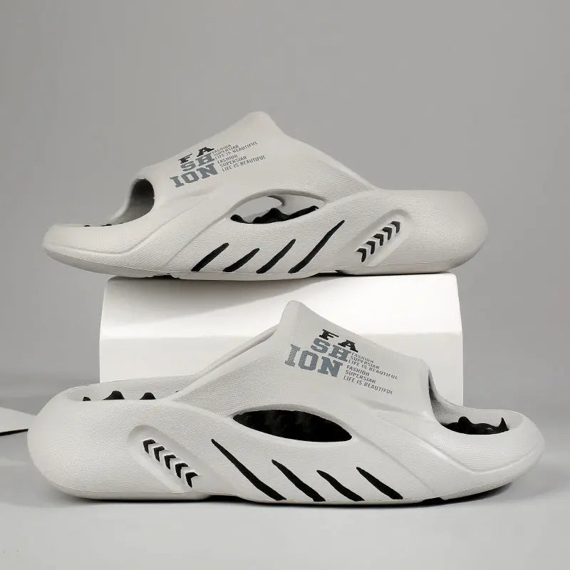 Men's Home Slippers Luxury Eva Sole Slippers for Man Adult Men's Sandal Slipers Flip Flop Male Shoes Sneakers House Slides eprolo
