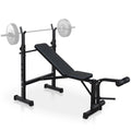 Olympic Weight Bench Bench Press Set with Squat Rack and Bench for Home Gym Full-Body Workout eprolo